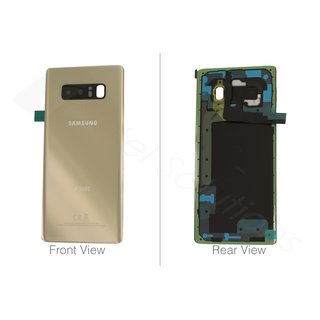 Samsung Galaxy Note 8 Akkudeckel Battery Cover Gold