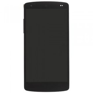 LG Nexus 5 LCD Display und Touchscreen mit Rahmen Schwarz