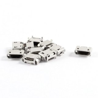 10 Stk. Micro USB 5pin B Type Female USB Ladebuchse