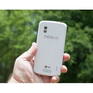 LG Nexus 4 Akkudeckel Back Cover Weiss