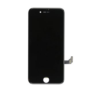 Original iPhone 8 LCD Display und Touchscreen Schwarz mit Kleinteilen