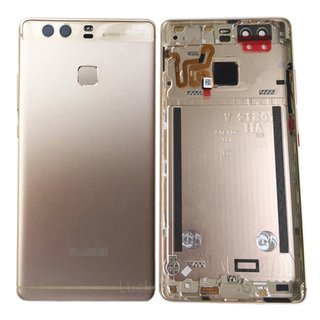 Huawei P9 Gehäuse Akkudeckel mit Fingerprint Senso Gold