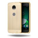 Motorola Moto Z Abdeckung oben und unten Gold inkl....