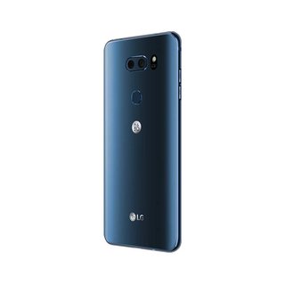 LG V30 Akkudeckel Battery Cover Chrom Moroccan Blue