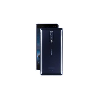 Nokia 8 (TA-1012) Back Cover  Rückschale Unibody Dunkel Blau