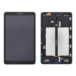 Samsung SM-T585 Galaxy Tab A 10.1 LTE (2016) - Komplett Display LCD+Touchscreen Schwarz