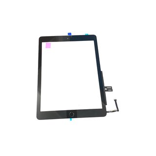 iPad 6 Gen. 9.7 (2018) Touchscreen Glas Schwarz