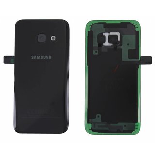 Samsung Galaxy A3 2017 Akkudeckel Battery Cover Schwarz