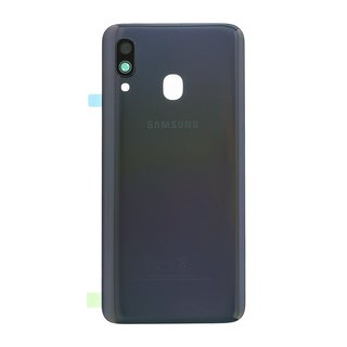 Samsung Galaxy A40 Akkudeckel Battery Cover Schwarz