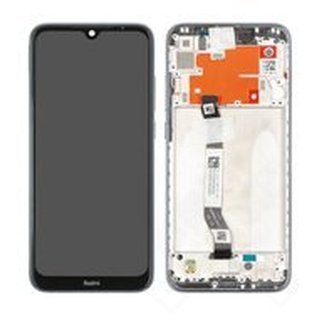 LCD + Touch + Frame für Xiaomi Redmi Note 8T - moonshadow grey