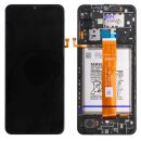 LCD + Touch + Frame für A125F Samsung Galaxy A12 -...