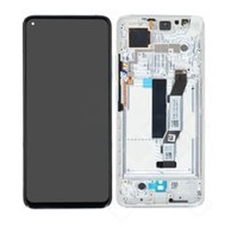 LCD + Touch + Frame für Xiaomi Mi 10T 5G, Mi 10T Pro 5G - lunar silver