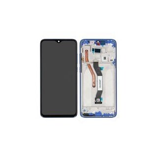 LCD + Touch + Frame für Xiaomi Redmi Note 8 Pro - ocean blue