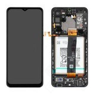 LCD + Touch + Frame  für A326B Samsung Galaxy A32 5G - awesome black