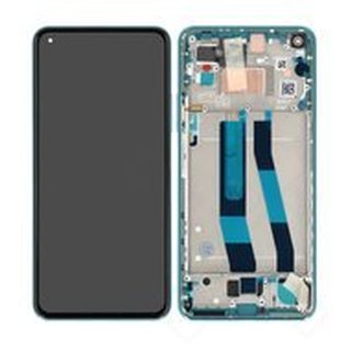 LCD + Touch + Frame für Xiaomi Mi 11 Lite 5G - mint green