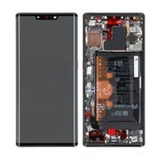 LCD + Touch + Frame + Battery für LIO-L09, LIO-L29 Huawei Mate 30 Pro - black