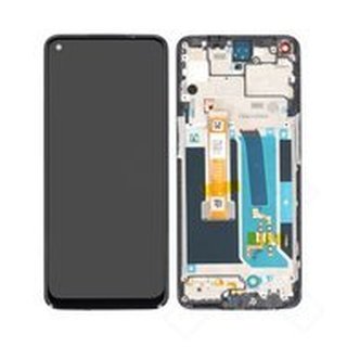 LCD + Touch + Frame für OnePlus Nord N10 5G - midnight ice