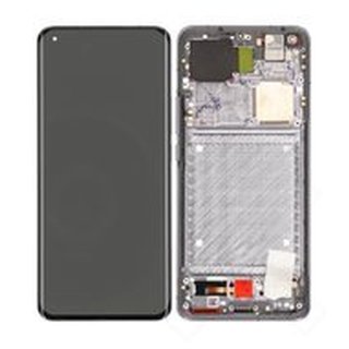 LCD + Touch + Frame für Xiaomi Mi 11 Ultra - ceramic black