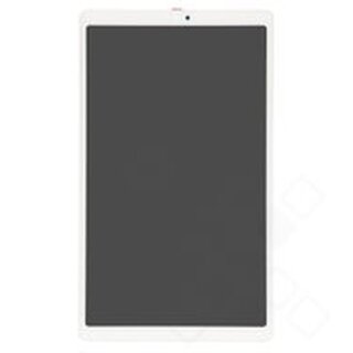 LCD + Touch + Frame für T220 Samsung Galaxy Tab A7 Lite WiFi - white / silver