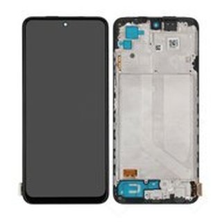 LCD + Touch + Frame für Xiaomi Redmi Note 10S - Onyx Grey