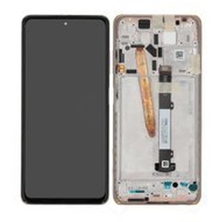 LCD + Touch + Frame für M2102J20SG Poco X3 Pro - metal bronze