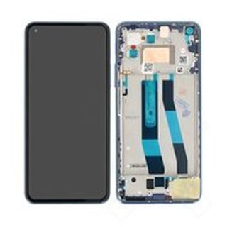 LCD + Touch + Frame für 2109119DG Xiaomi 11 Lite 5G NE - bubblegum blue