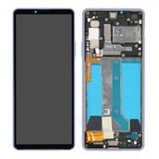 LCD + Touch + Frame für XQCC54 Sony Xperia 10 IV - lavendel