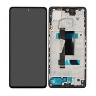 LCD + Touch + Frame für 22101316C, 22101316I Xiaomi Redmi Note 12 Pro 5G - midnight black