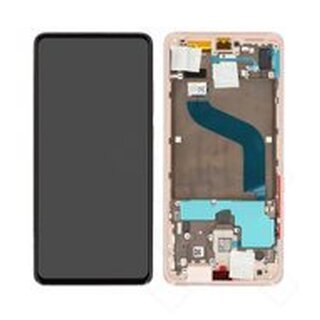 LCD + Touch + Frame für M1903F10G, M1903F11G Xiaomi Mi 9T, Mi 9T Pro - gold