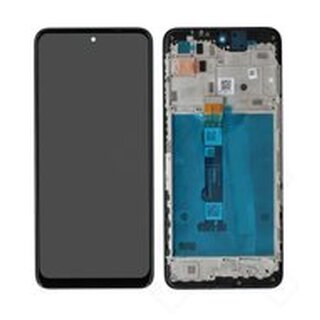 LCD + Touch + Frame für XT2233-2 Motorola Moto G42 - black