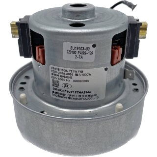 Vacuum motor for auto empty dock station