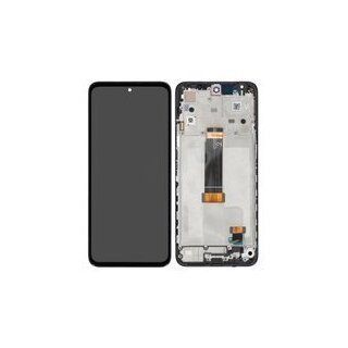 LCD + Touch + Frame für 23053RN02A Xiaomi Redmi 12 4G - midnight black