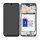 LCD + Touch + Frame + Battery für A155F, A156B Samsung Galaxy A15 4G, A15 5G - black