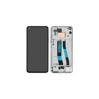 LCD + Touch + Frame für 2109119DG Xiaomi 11 Lite 5G NE - snowflake white