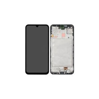 LCD + Touch + Frame für A155F, A156B Samsung Galaxy A15 4G, A15 5G - black