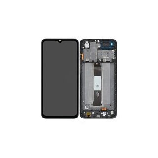 LCD + Touch + Frame für 23028RN4DG, 23026RN54G Xiaomi Redmi A2 - classic black