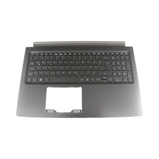 6B.GXBN2.012 Original Acer Tastatur inkl. Topcase DE (deutsch) schwarz/schwarz mit Backlight