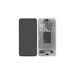 LCD + Touch + Frame assembled für S921B Samsung Galaxy S24 - marble grey