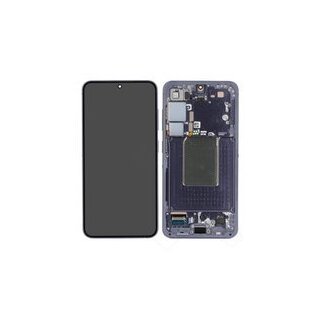 LCD + Touch + Frame assembled für S921B Samsung Galaxy S24 - cobalt violet