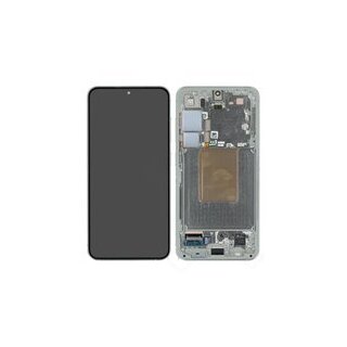 LCD + Touch + Frame assembled für S921B Samsung Galaxy S24 - jade green