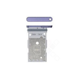 SIM Tray DS für S921B, S926B Samsung Galaxy S24, S24+ - cobalt violet