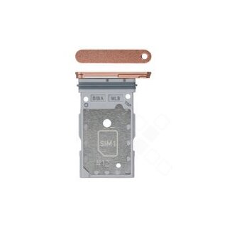 SIM Tray DS für S921B, S926B Samsung Galaxy S24, S24+ - sandstone orange