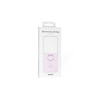 Samsung Silicone Case with Ring für F731B Samsung Galaxy Z Flip5 - lavender