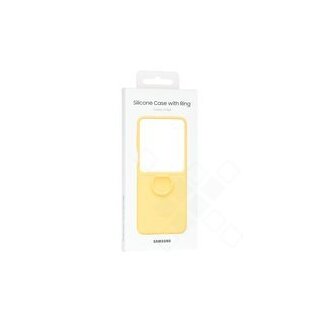 Samsung Silicone Case with Ring für F731B Samsung Galaxy Z Flip5 - apricot