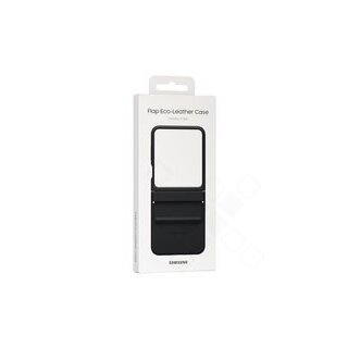 Samsung Flap ECO-Leather Case with Ring für F731B Samsung Galaxy Z Flip5 - black