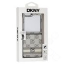 DKNY PU Leather Checkered Pattern and Stripe Case...