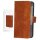 anco Bookcase Geometric für S926B Samsung Galaxy S24+ - brown