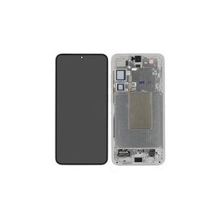 LCD + Touch + Frame assembled für S926B Samsung Galaxy S24+ - marble grey