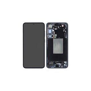 LCD + Touch + Frame assembled für S926B Samsung Galaxy S24+ - onyx black