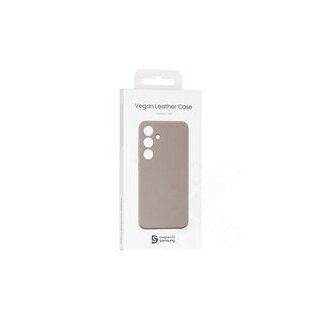 Designed for Samsung Vegan Leather Case für S921B Samsung Galaxy S24 - taupe